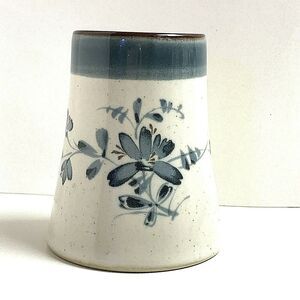 Vintage Noritake Ivory White Blue Floral Salt Pepper Shaker Replacement Spare